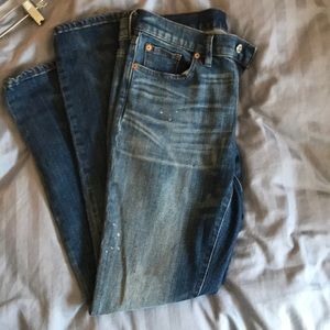 Madewell Slim Boyfriend Jeans Distressed